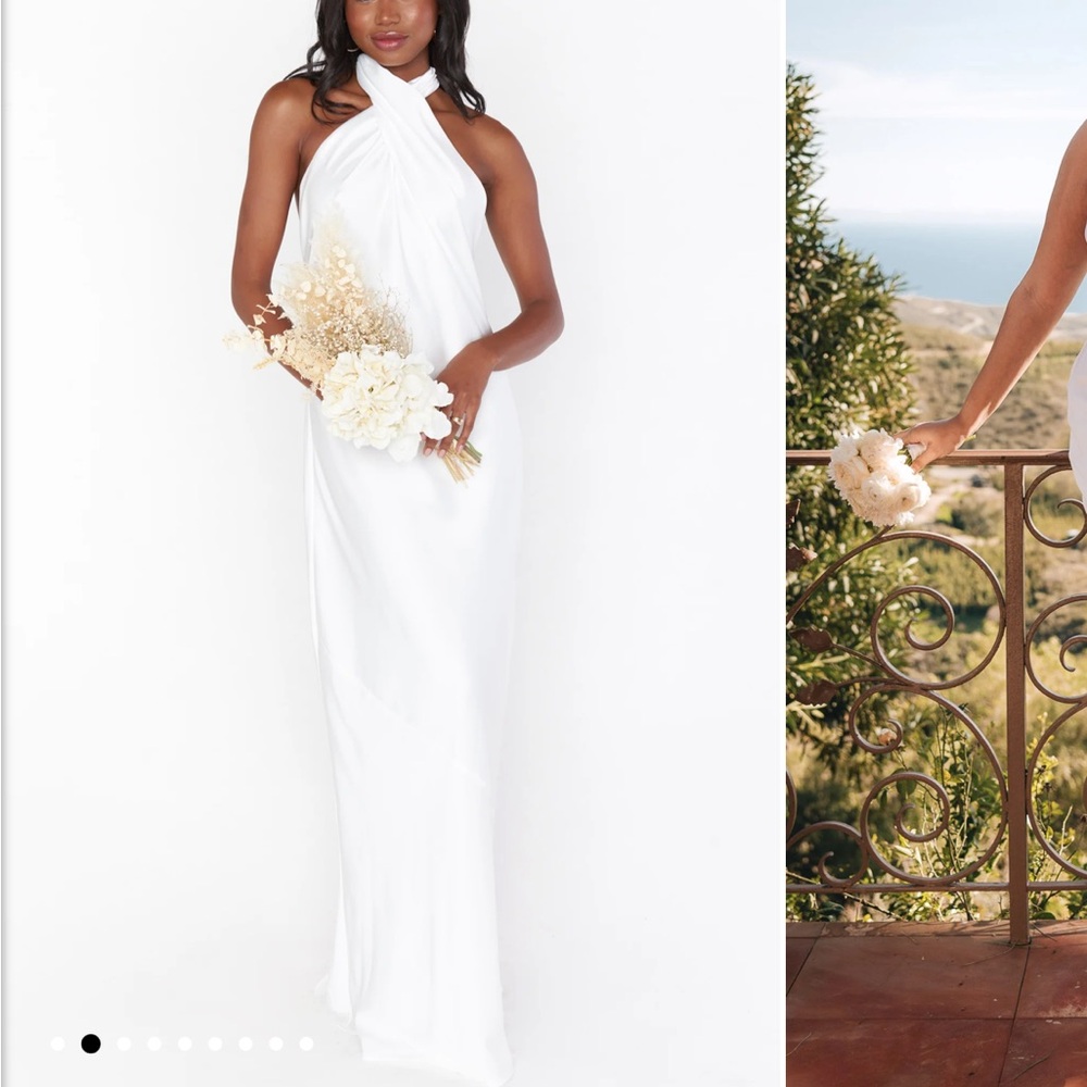 Show Me Your MuMu Jasmine White Wedding Dress